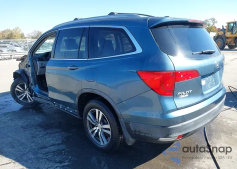 2017 Honda Pilot Ex-L z USA, uszkodzony, nr VIN 5FNYF5H53HB044506